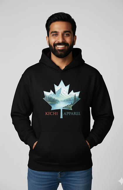 Maple Leaf Logo Hoodie