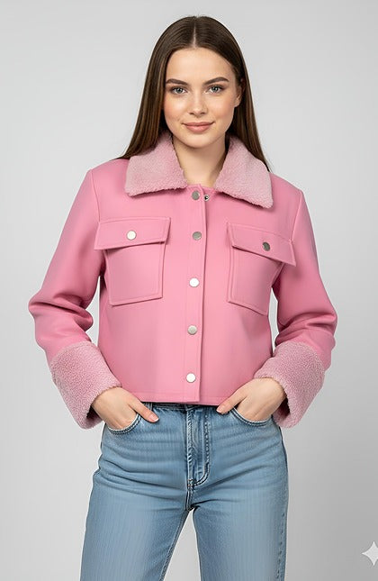 Women's Mix Wool Short Jackets