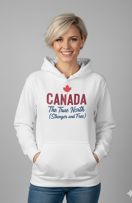 Canada Stronger Logo Hoodie