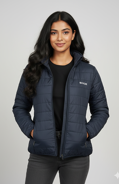 Women's Microfiber Down Jacket