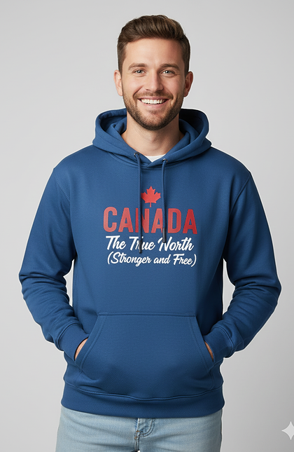 Canada Stronger Logo Hoodie