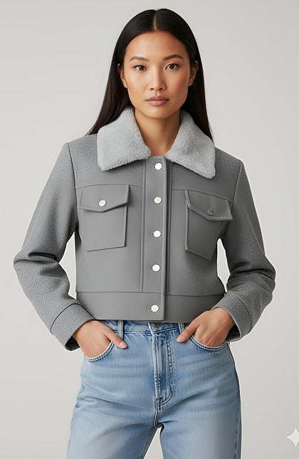 Women's Mix Wool Short Jackets