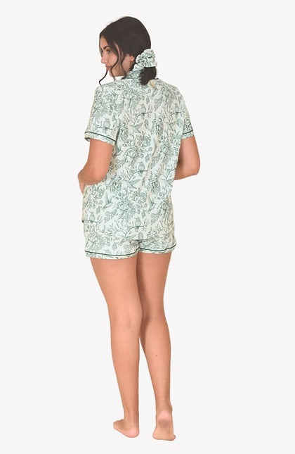 Short Pima Cotton Pajama Amore Set