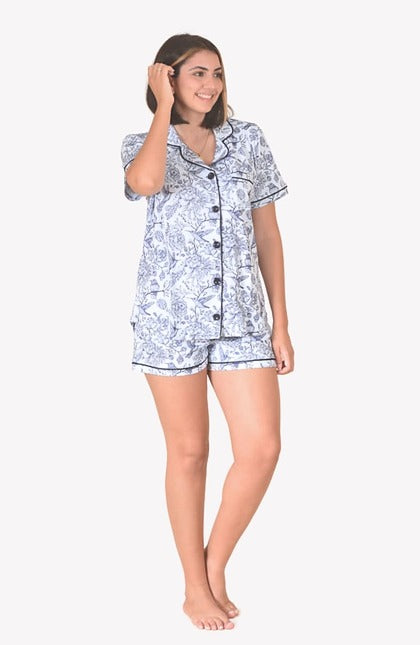 Short Pima Cotton Pajama Amore Set